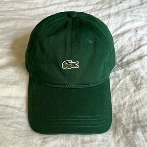 Women’s Lacoste Green Baseball Hat- OS